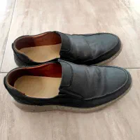 کفش چرم سرمه‌ای سایز 44|کیف، کفش، کمربند|زاهدان, |دیوار