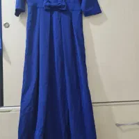 لباس مجلسی آبی کاربنی