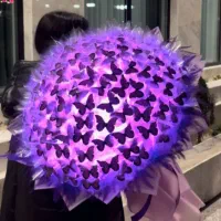 گلهای جاودان،بوکت پروانه،بوکت تدی،باکس پول ارایی|گل مصنوعی|خوی, |دیوار