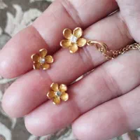 نیم ست گل رز و انگشتر فیوژن