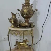 سماور برنز میز قوری پارچ