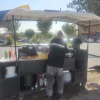 گاری فلافل وبلال تنوری