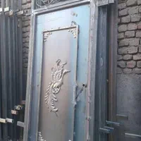 درب ها سنگین ۲میل حیاطی اهنی آهن حیاط|مصالح و تجهیزات ساختمان|تربت جام, علوی|دیوار