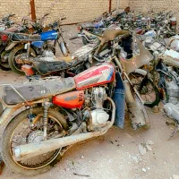 موتور سیکلت هندا مزایده ای|موتورسیکلت|یزد, |دیوار