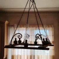 لوستر|لوستر و چراغ آویز|لواسان, |دیوار