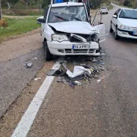 پراید 132 مدل 88 تصادفی