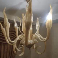 لوستر 8شعله کریستال