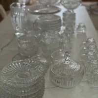 سرویس کریستال فانتوم ۱۲ نفره ( ۴۹ پارچه)|ظروف سرو و پذیرایی|تهران, جوانمردان (اندیشه)|دیوار