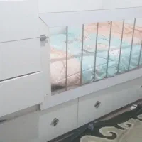 تخت خواب کودک ونوجوان به همراه تشک  روتشکی