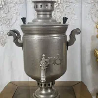 سماور زغالی برنجی روس اصل