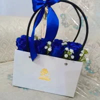 گل روبانی|گل مصنوعی|ایوان, |دیوار