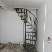 پله اهنی پله گرد پله فلزی|مصالح و تجهیزات ساختمان|مشهد, توس (بلوار توس)|دیوار