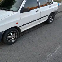 پراید مدل 85 کم کار بی رنگ