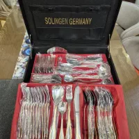 سرویس قاشق و چنگال solingen دورنگ