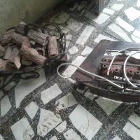 دو عدد شومینه نونو سالم سالم یکی با چوب نسوز یکی|بخاری، هیتر، شومینه|آمل, |دیوار