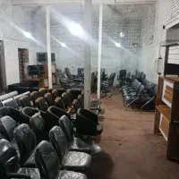 میز صندلی چرخدار
