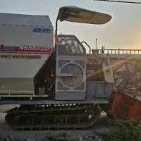 کمباین برنج زن