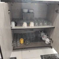 جزیره کابینت دار|میز و صندلی غذاخوری|قائم‌شهر, |دیوار