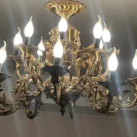 لوستر برنزی  فرشته دار