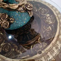گلدان و میز جنس پو|مجسمه، تندیس، ماکت|اسلام‌شهر, شهرک قائمیه|دیوار