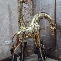 زرافه و تابلو فرشته|مجسمه، تندیس، ماکت|محمدیه-قزوین, |دیوار