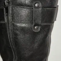 بوت بلند چرم طبیعی گاوی سایز37 در حدنو|کیف، کفش، کمربند|رشت, منظریه|دیوار