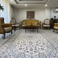 ست کامل مبل فرانسوی پارچه ترک به همراه ناهارخوری|مبلمان خانگی و میز عسلی|اصفهان, بوستان ناژوان|دیوار