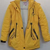 کاپشن بچه‌گانه خزدار سایز ۷۰