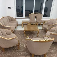 مبلمان استیل چوب راش