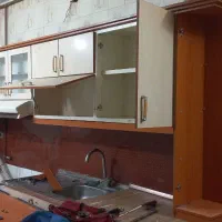 کابینت فلزی همراه سینگ وشیر آب