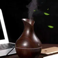 دستگاه بخور سرد دکوری طرح چوبی