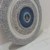 تابلو رزین تمیز( الله و آیت الکرسی)  در یک قاب