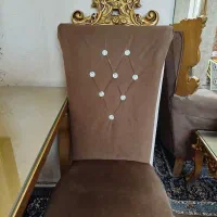 مبلمان سلطنتی 9نفره به همراه میز ناهار خوری