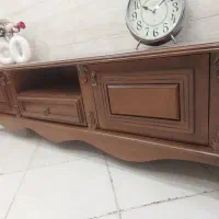 میزتلوزیون تاجدار چوب
