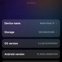 ردمی نوت ۱۳ /شیاعومی/redmi/not13|موبایل|بانه, |دیوار