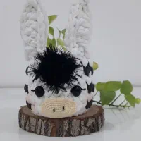 سبد جامدادی رومیزی طرح گورخر