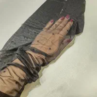 جوراب شلواری شیشه‌ای خال خالی