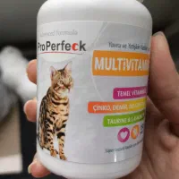 وسایل گربه مولتی ویتامین لباس برس