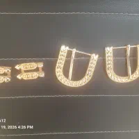 سگک کمربند زنانه به همراه بست تزیینی فلزی