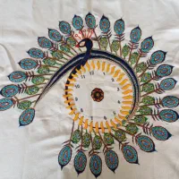 پته ساعت/فروش|ساعت دیواری و تزئینی|کرمان, |دیوار