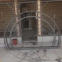 نبشی کشی رابیس کاری دیوار چینی|خدمات پیشه و مهارت|قم, ولیعصر|دیوار