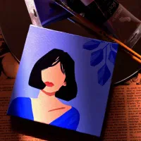 نقاشی با آبرنگ و اکریلیک