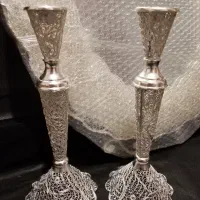 آینه و شمعدان ملیله با روکش نقره|آینه|صدرا-فارس, فاز ۱|دیوار