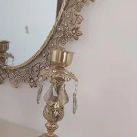 آینه و شمعدان برنز|آینه|صحنه, |دیوار