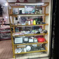 ویترین فلزی با شیشه در ابعاد استاندارد