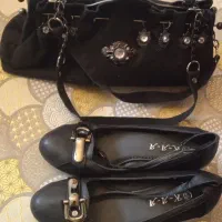 کیف و کفش مشکی ست
