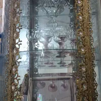 بوفه برنجی اصل|بوفه، ویترین، کنسول|میانه, |دیوار