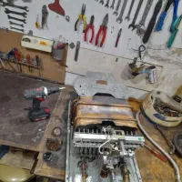 آبگرمکن گاز صفحه ای شیرآلات بخاری خریدآبگرمکن خراب