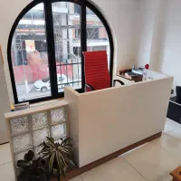 میز اداری MDF به همراه کشوی سه تایی