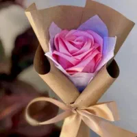 دسته گل روبانی|گل مصنوعی|قزوین, |دیوار